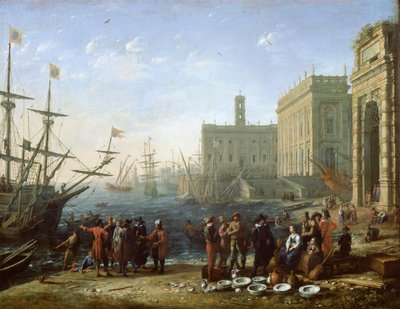 ハーバーシーン 作： Claude Lorrain