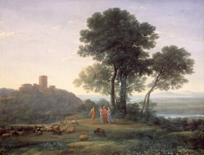ラバンと彼の娘とジェイコブ 作： Claude Lorrain