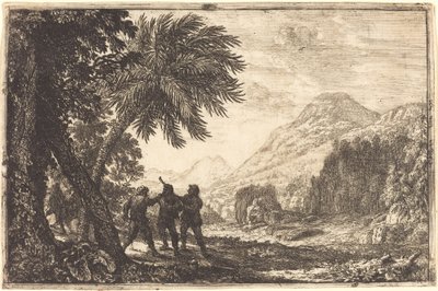 山賊のいる風景 (Scène de brigand) 作： Claude Lorrain