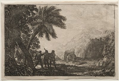 ブリガンズのいる風景、1633年。 作： Claude Lorrain