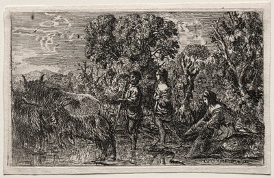 パッセージデュフォード、1634年。 作： Claude Lorrain