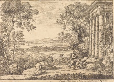 Mercury and Argus (マーキュリーとアーガス) 作： Claude Lorrain