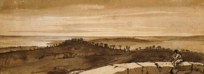 サッソからのパノラマ 作： Claude Lorrain