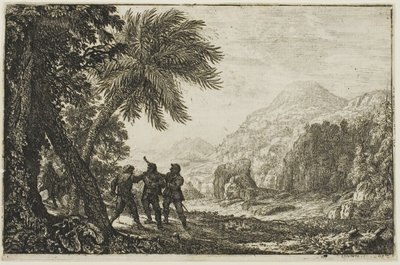 山賊の情景 作： Claude Lorrain