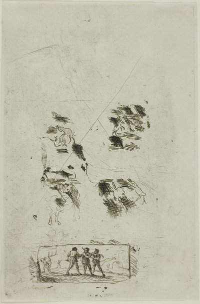山賊のいるシーンの勉強 作： Claude Lorrain
