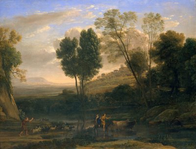 日の出、1644-47年頃 作： Claude Lorrain