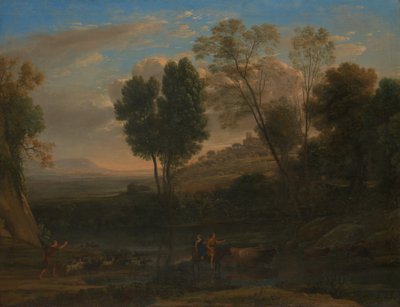 日の出、おそらく1646-47。 作： Claude Lorrain