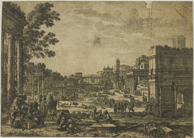 フォロ・ロマーノ 作： Claude Lorrain