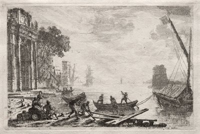 日の入り 作： Claude Lorrain