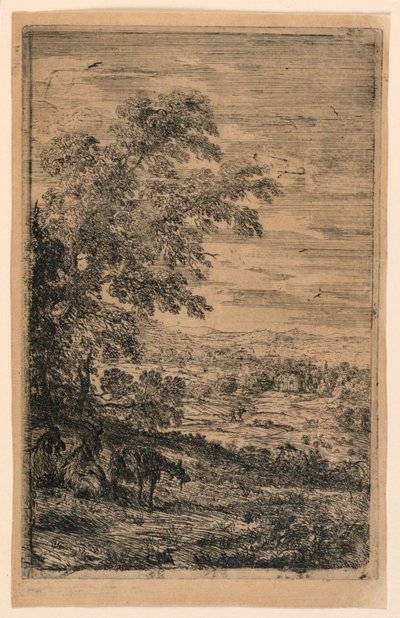 三匹のヤギ 作： Claude Lorrain