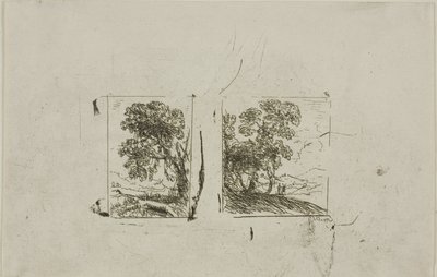二つの風景 作： Claude Lorrain