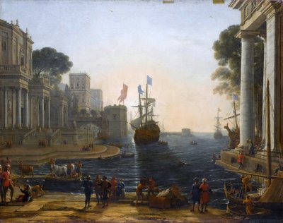 ユリシーズはクリセイスを父に返す 作： Claude Lorrain
