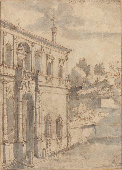 教皇ユリウスの別荘 作： Claude Lorrain