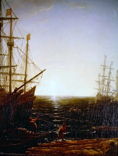 ハーバーシーン（詳細） 作： Claude Lorrain