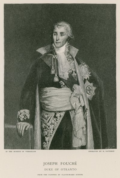 オトラント公ジョセフ・フーシュ 作： Claude Marie Dubufe