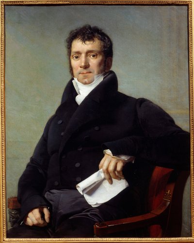 クロード・マリー・モランの肖像 クロード＝マリー・デュビュフ（1790-1864）の絵画 19世紀 ナント、ボザール美術館蔵 作： Claude Marie Dubufe