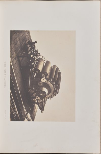 羊毛梳毛機 作： Claude Marie Ferrier