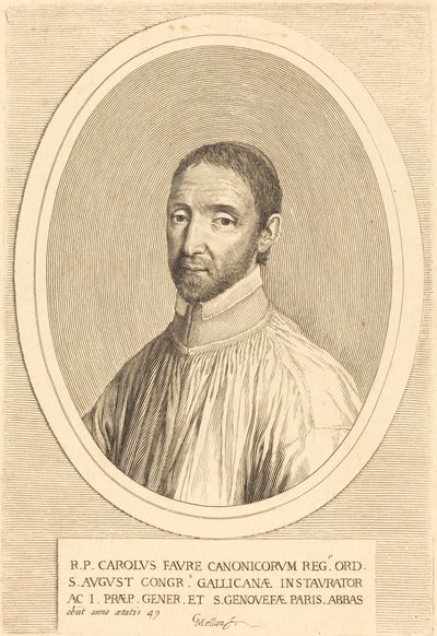 シャルル・ファーブル 作： Claude Mellan