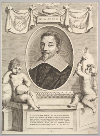 ジャンハーバードドモンモール、1640年。 作： Claude Mellan