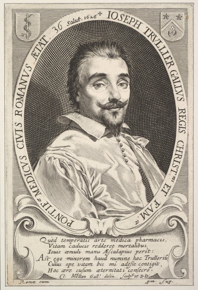ジョセフトゥルリエ、1626年。 作： Claude Mellan