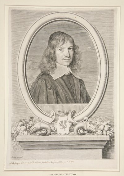 ニコラス・フーケ、ムラン子爵とヴォー子爵 (1615-1680) 作： Claude Mellan
