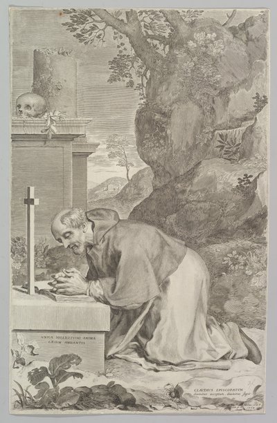 セントクロード、1664年。 作： Claude Mellan
