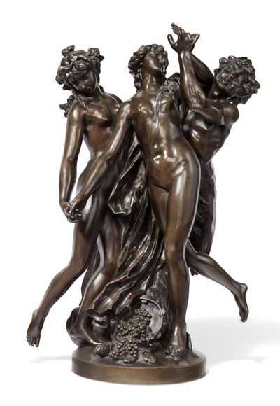 三美神、1860年頃（ブロンズ） 作： Claude Michel (after) Clodion
