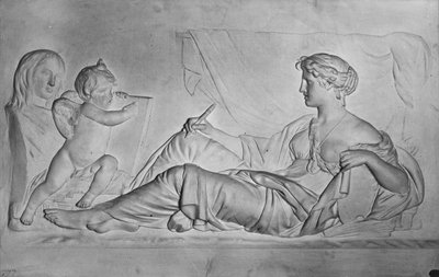 歴史、1810年頃（テラコッタ） 作： Claude Michel Clodion