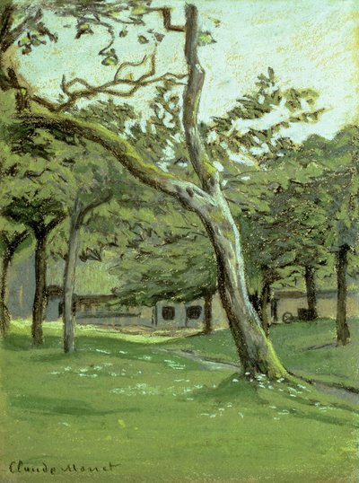 果樹園 作： Claude Monet