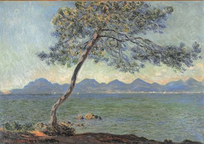 アンティーブ、1888。 作： Claude Monet