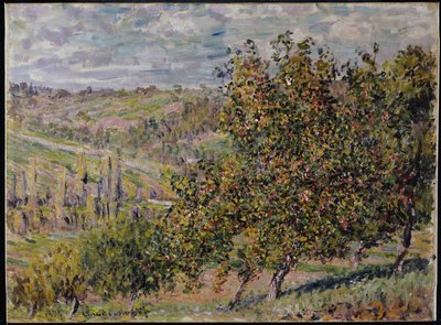 アップルブロッサム、1878年 作： Claude Monet