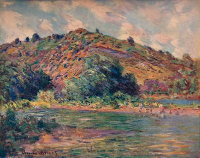 セーヌ河岸、c1860-1923、1903 作： Claude Monet