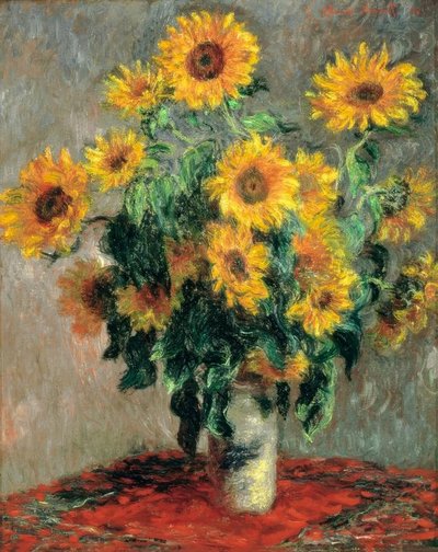 太陽の束 作： Claude Monet