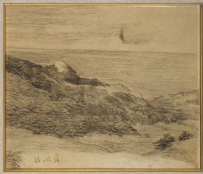 海沿い、1886 作： Claude Monet