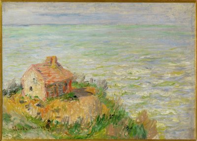 税関、午後の効果 作： Claude Monet
