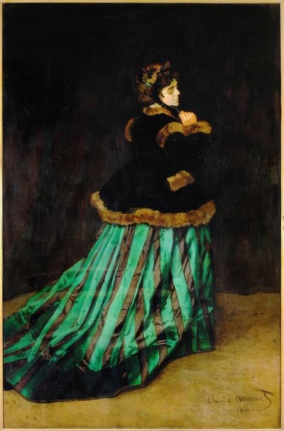 カミーユ 作： Claude Monet