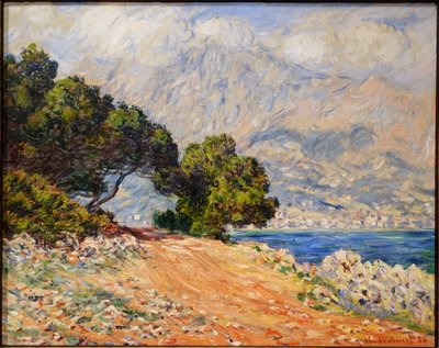 キャップ・マルタン、マントン近郊 作： Claude Monet