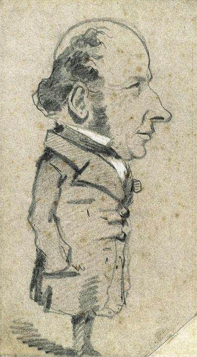 ウジェーヌ・マルセルの風刺画 作： Claude Monet