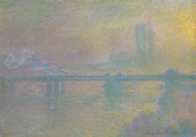 チャリング・クロス・ブリッジ（ロンドン 作： Claude Monet