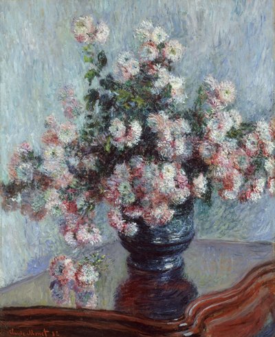 菊、1882 作： Claude Monet