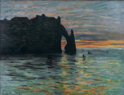 日没 作： Claude Monet