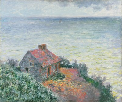 ディエップの税関ポスト、1882年 作： Claude Monet