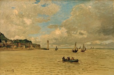 オンフルール灯台 作： Claude Monet