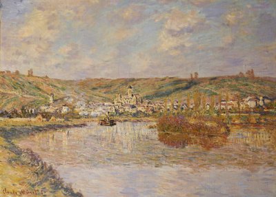 午後の終わり、ヴェトゥイユ 作： Claude Monet