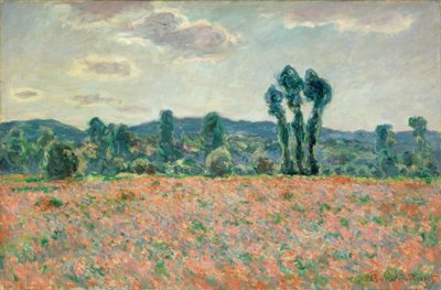 ケシのフィールド 作： Claude Monet