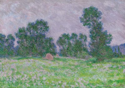 ジヴェルニーの花畑 作： Claude Monet