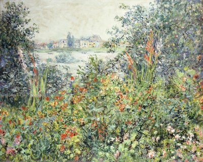 ヴェトゥイユの花。フルールアヴェトゥイユ、1881年 作： Claude Monet