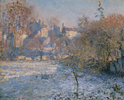 フロスト 作： Claude Monet