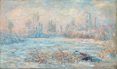 フロスト、1880 作： Claude Monet