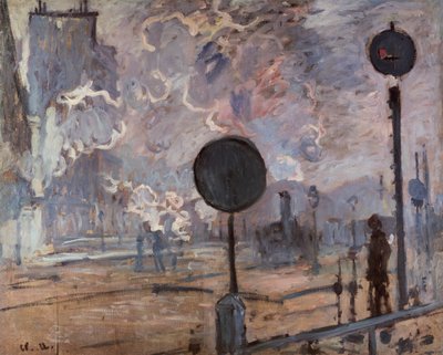 サンラザール駅（ル・シグナル 作： Claude Monet